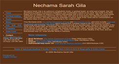 Desktop Screenshot of nechamasarahgila.com